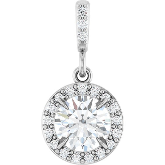 Halo-Style Pendant