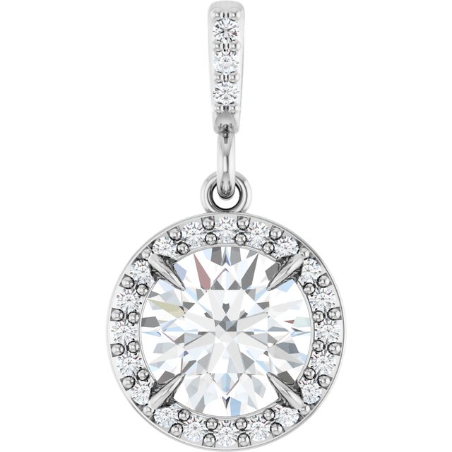 Halo-Style Pendant