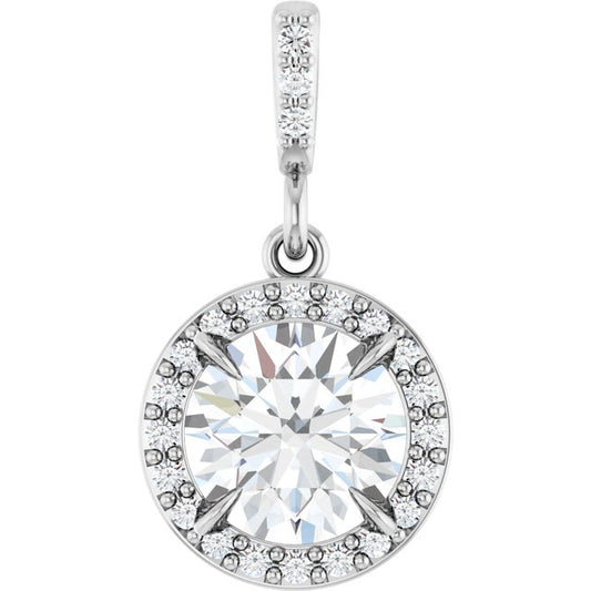 Halo-Style Pendant