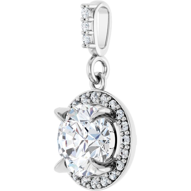 Halo-Style Pendant