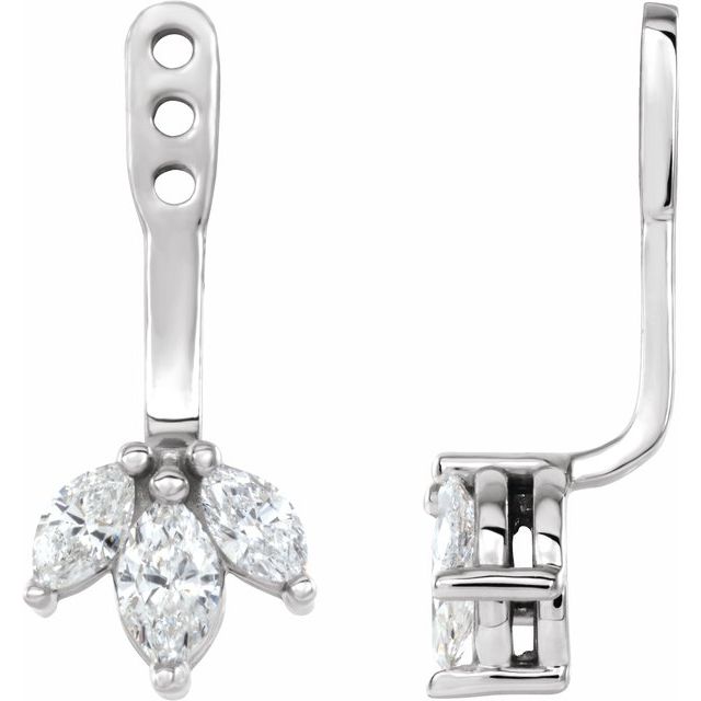 Cluster Front-Back Earring Jackets