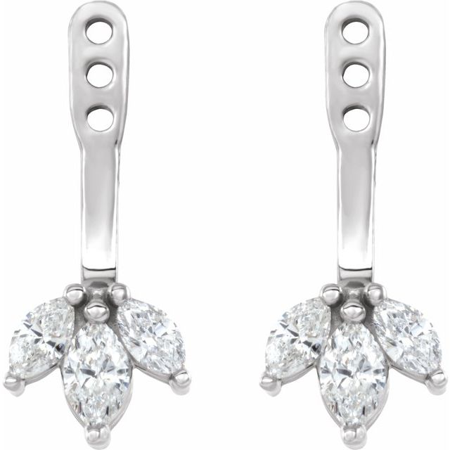 Cluster Front-Back Earring Jackets