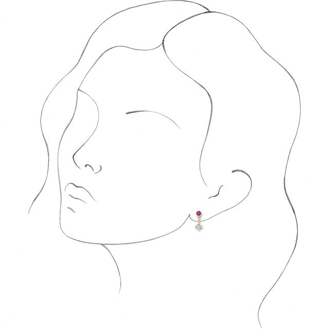 Cluster Front-Back Earring Jackets