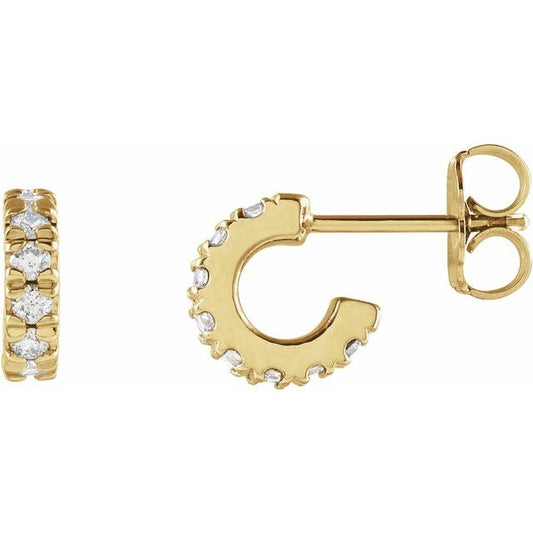 French-Set Hoop Earrings