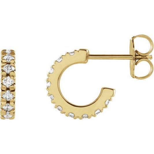 French-Set Hoop Earrings