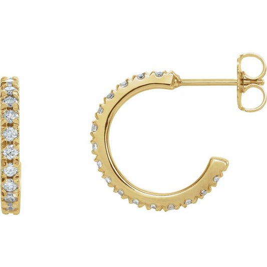 French-Set Hoop Earrings