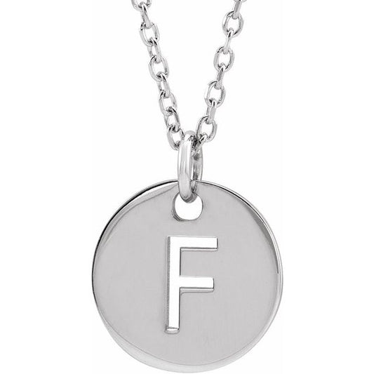 Initial Necklace or Pendant