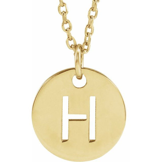 Initial Necklace or Pendant