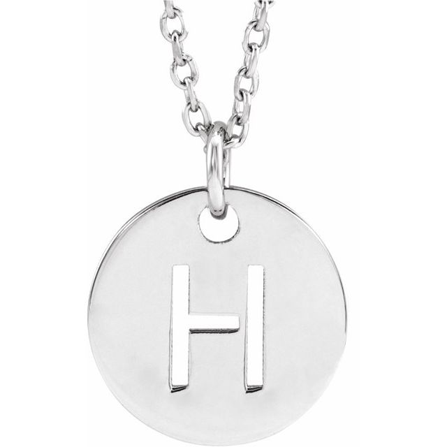 Initial Necklace or Pendant