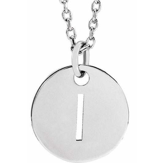 Initial Necklace or Pendant