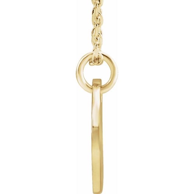 Initial Necklace or Pendant