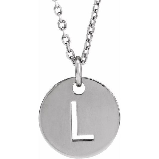 Initial Necklace or Pendant