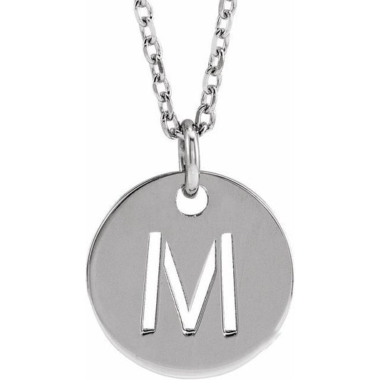 Initial Necklace or Pendant