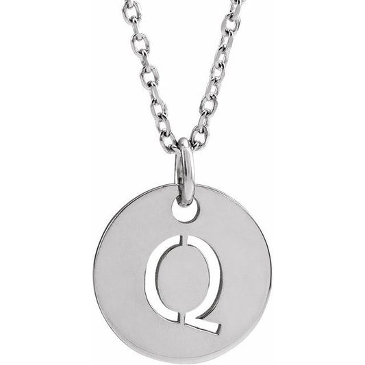 Initial Necklace or Pendant