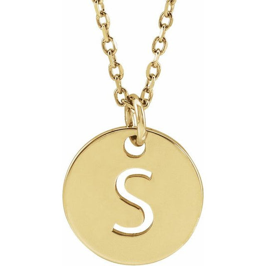 Initial Necklace or Pendant