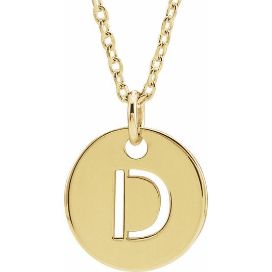 Initial Necklace or Pendant