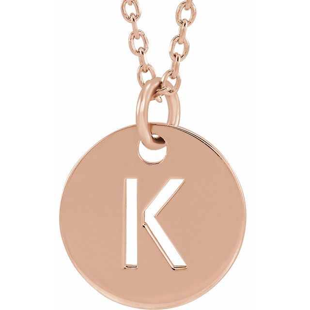 Initial Necklace or Pendant