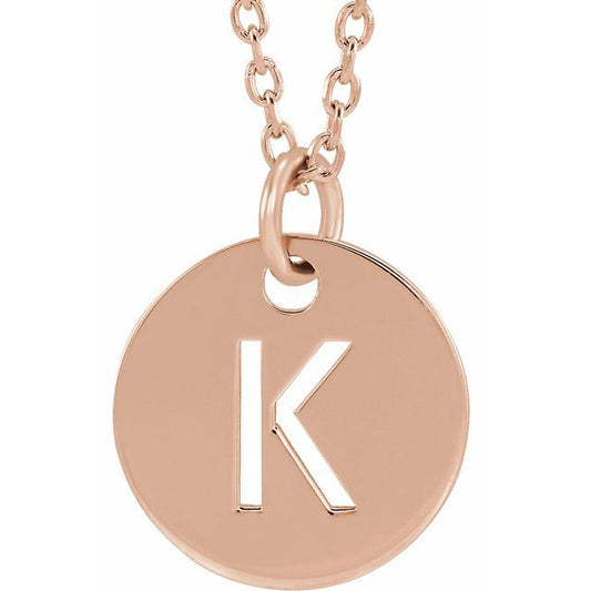 Initial Necklace or Pendant