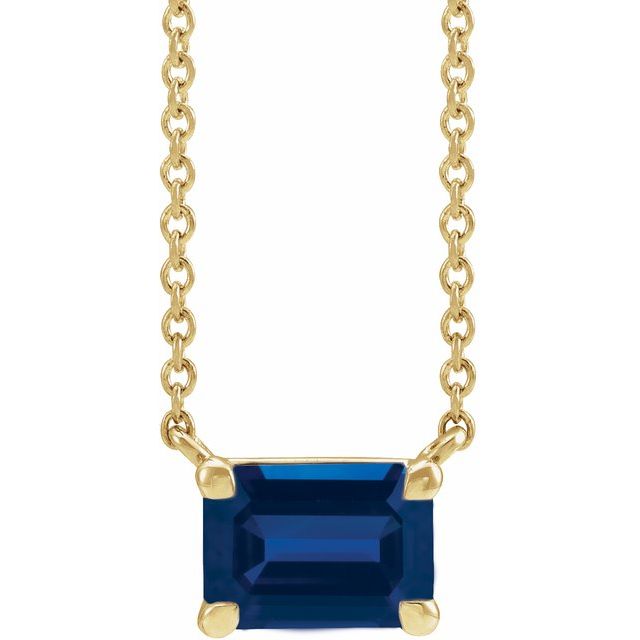 Emerald Claw-Prong Necklace or Center