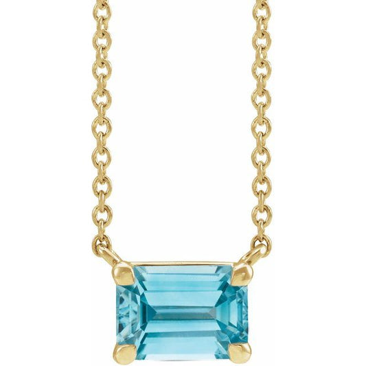 Emerald Claw-Prong Necklace or Center