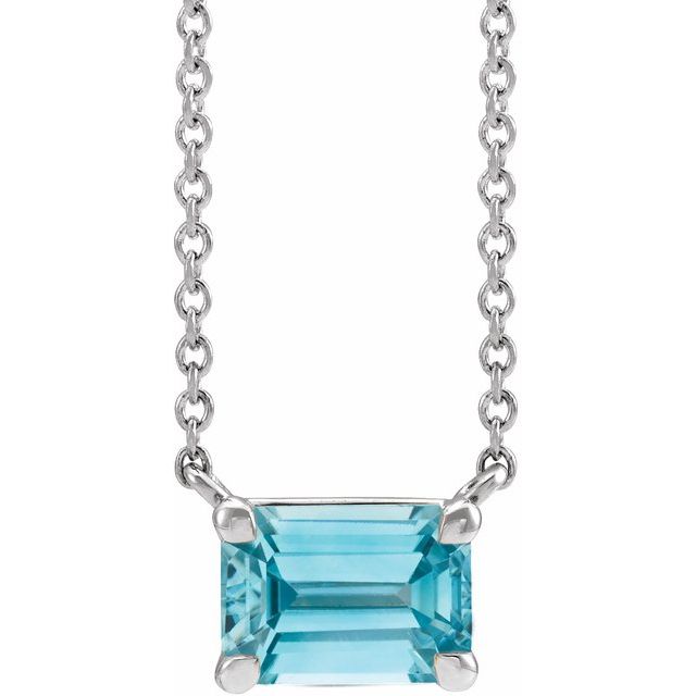 Emerald Claw-Prong Necklace or Center