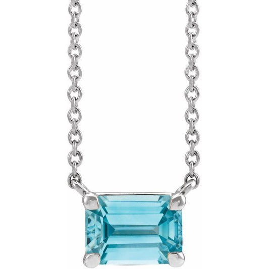 Emerald Claw-Prong Necklace or Center