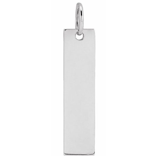 Engravable Bar Necklace or Pendant