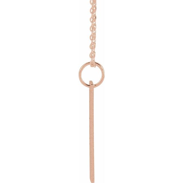 Engravable Bar Necklace or Pendant