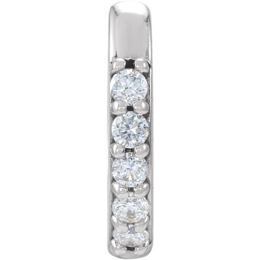 Accented Huggie Earrings