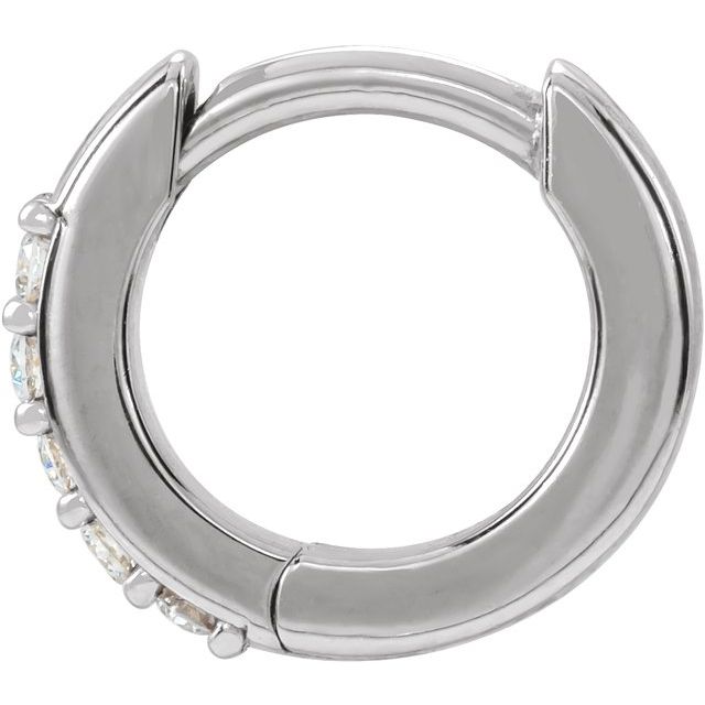 Accented Huggie Earrings