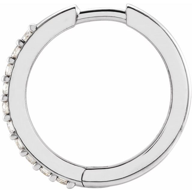 Accented Huggie Earrings