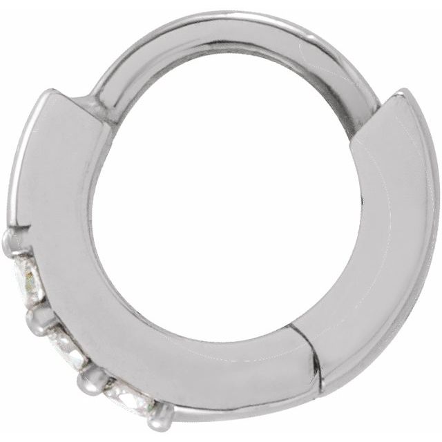 Accented Huggie Earrings