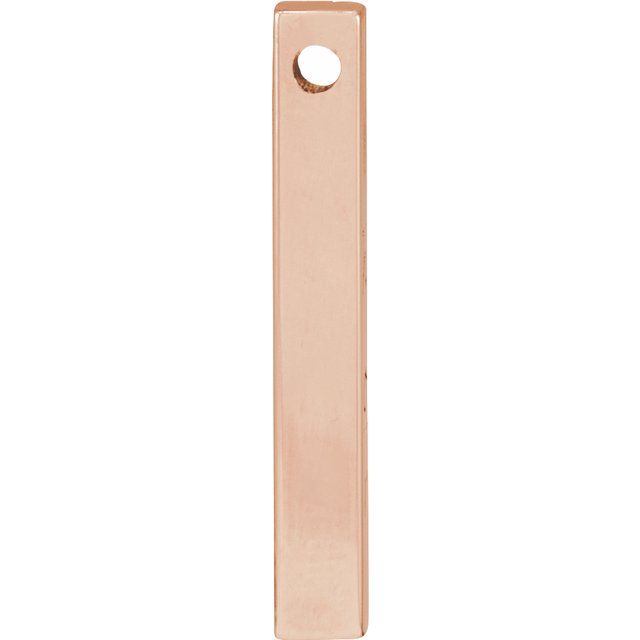 Engravable Bar Necklace or Pendant
