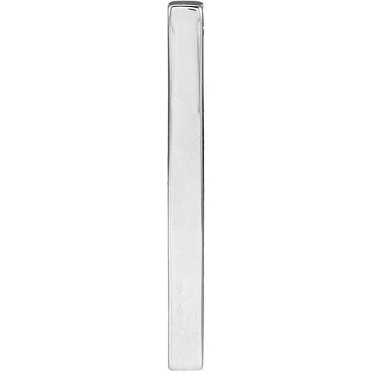 Engravable Bar Necklace or Pendant