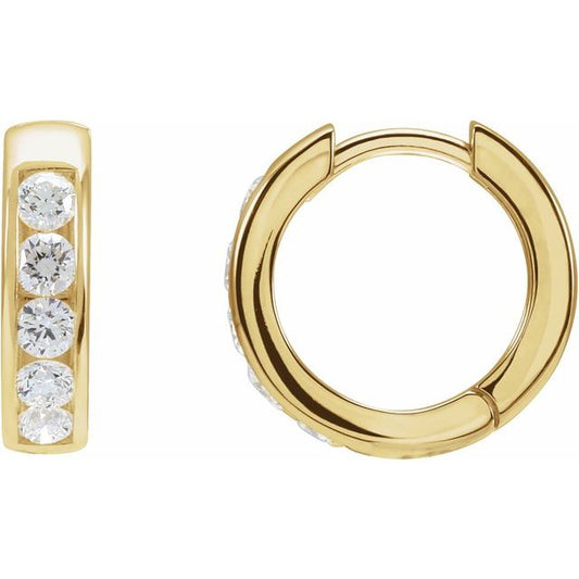 Hinged Hoop Earrings