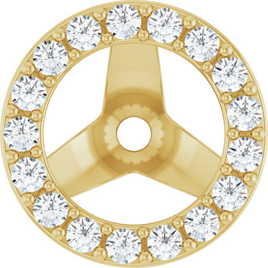 Halo-Style Earring Jackets