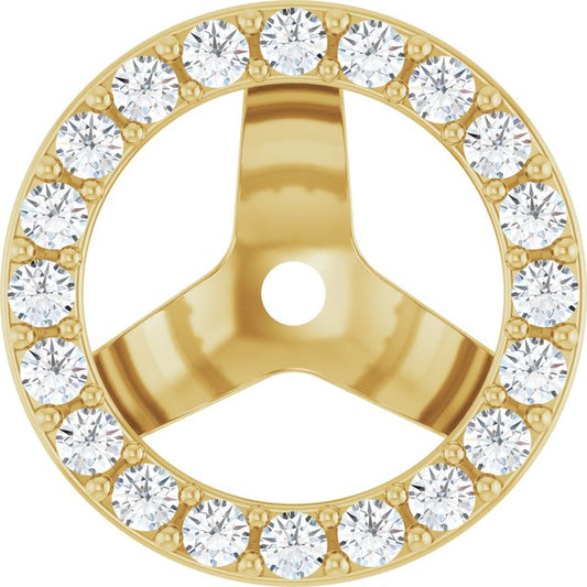 Halo-Style Earring Jackets