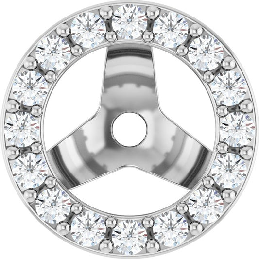 Halo-Style Earring Jackets