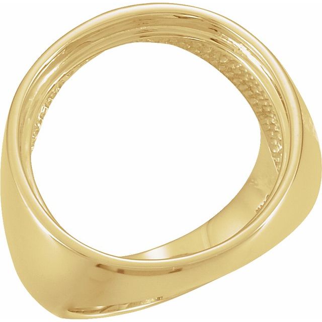 21.4 mm Coin Frame Ring