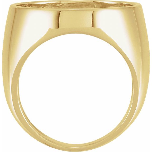 21.4 mm Coin Frame Ring