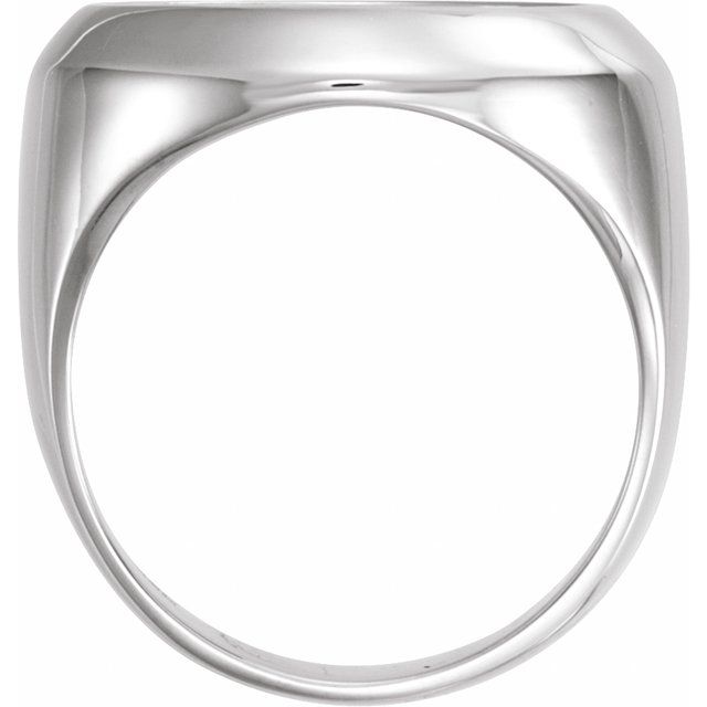 17.9 mm Coin Frame Ring