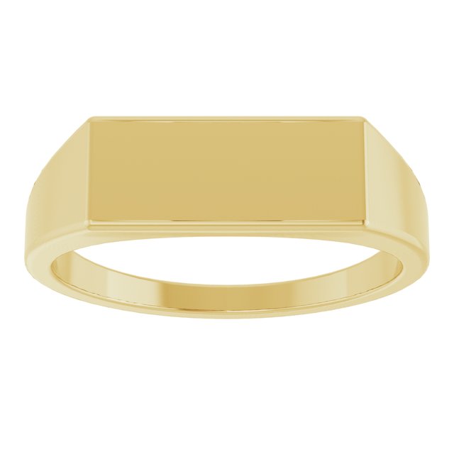 Rectangle Signet Ring