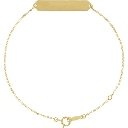 Engravable Geometric Bracelet