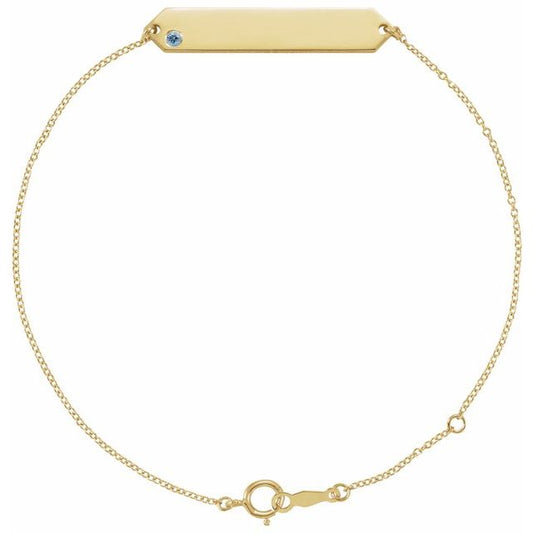 Engravable Geometric Bracelet