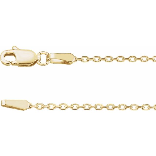 1.4 mm Diamond-Cut Cable Chain