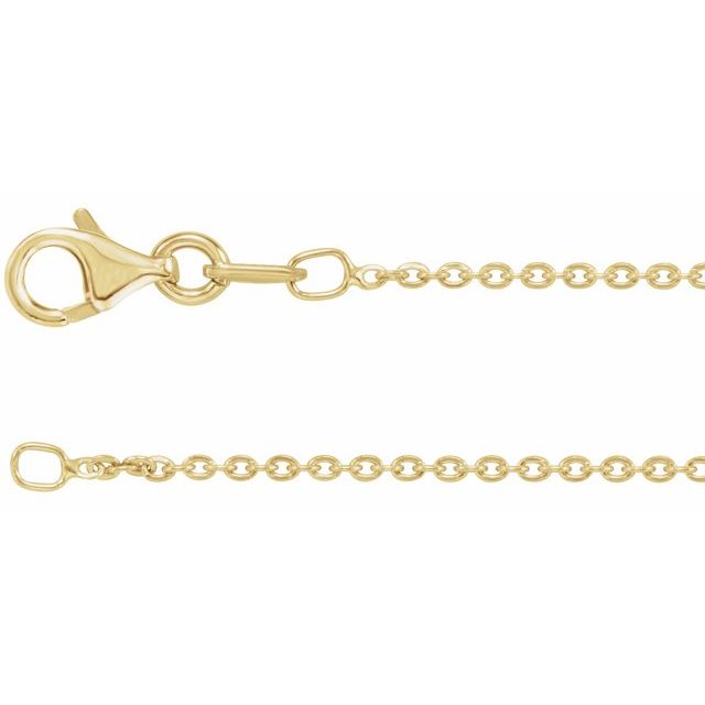 1.4 mm Diamond-Cut Cable Chain