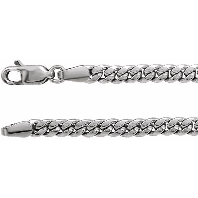 3.5 mm Cuban Link Curb Chain