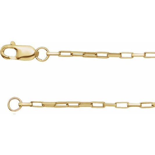 1.2 mm Elongated Box Chain