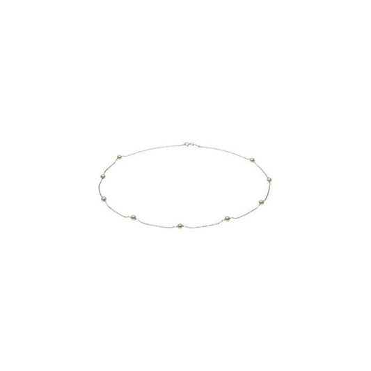 Pearl Station Necklace or Bracelet