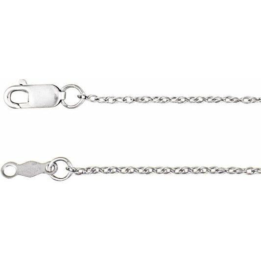 1.25 mm Rope Chain